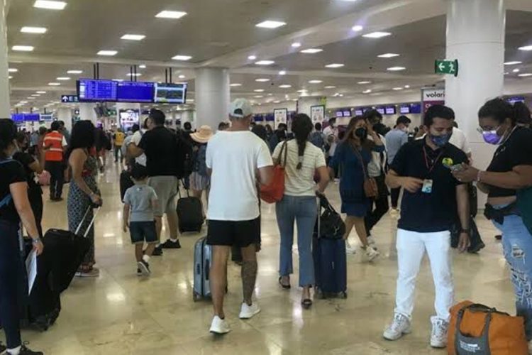 Aeropuerto de Cancún registra un total de 568 operaciones aéreas