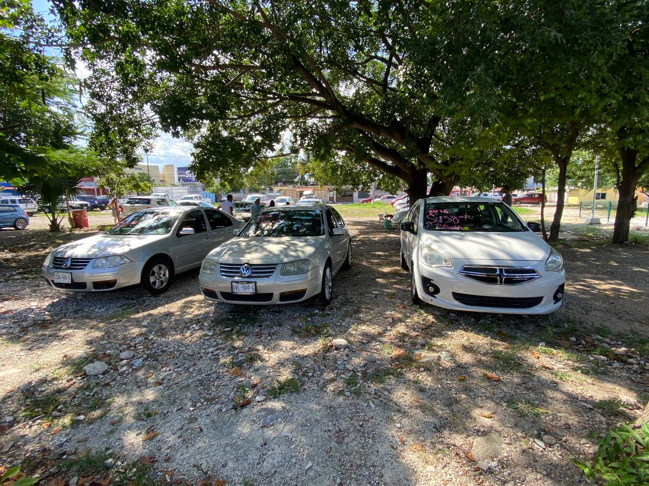 autos en parque de la equidad 2