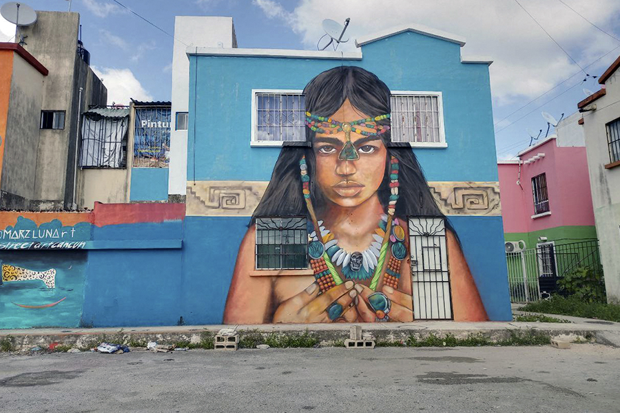 VILLA DE COLORES: Crean murales en Villas Otoch Paraíso