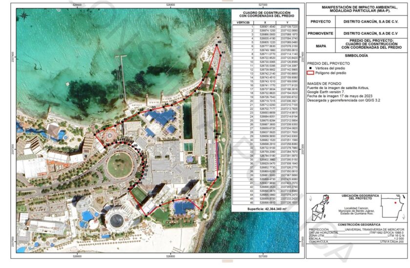 Nuevo proyecto en la zona hotelera de Cancún