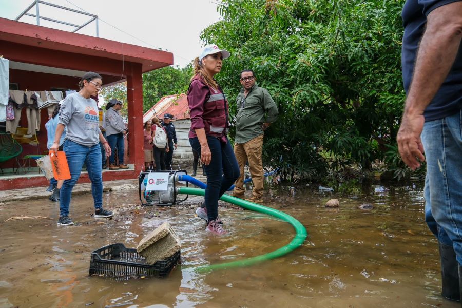 Recorrido en zonas afectadas