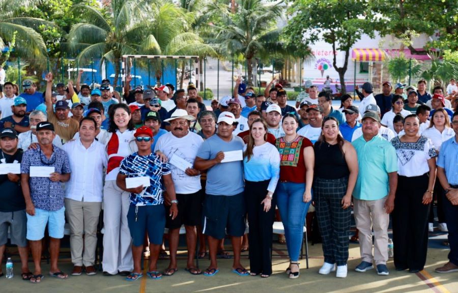 Apoyo a pescadores de Isla Mujeres