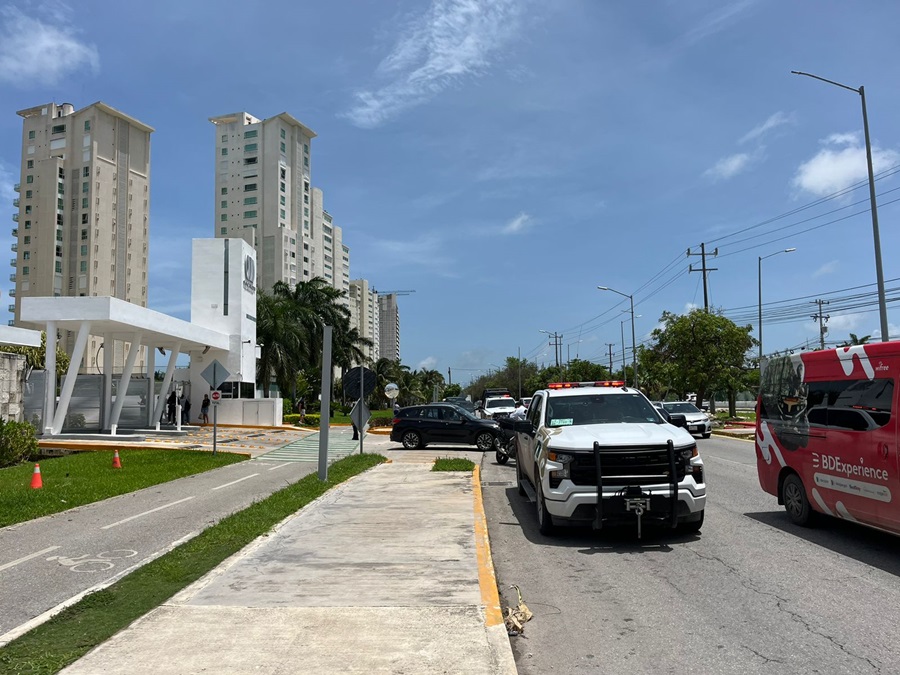 Se incendia departamento en torre ‘Sky Cancún’