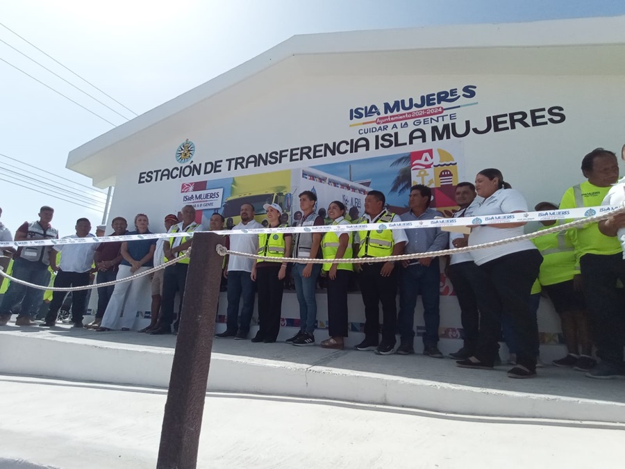 Inauguran la unidad de transferencia en Isla Mujeres