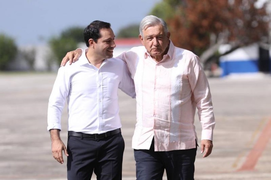 Mauricio Vila y AMLO