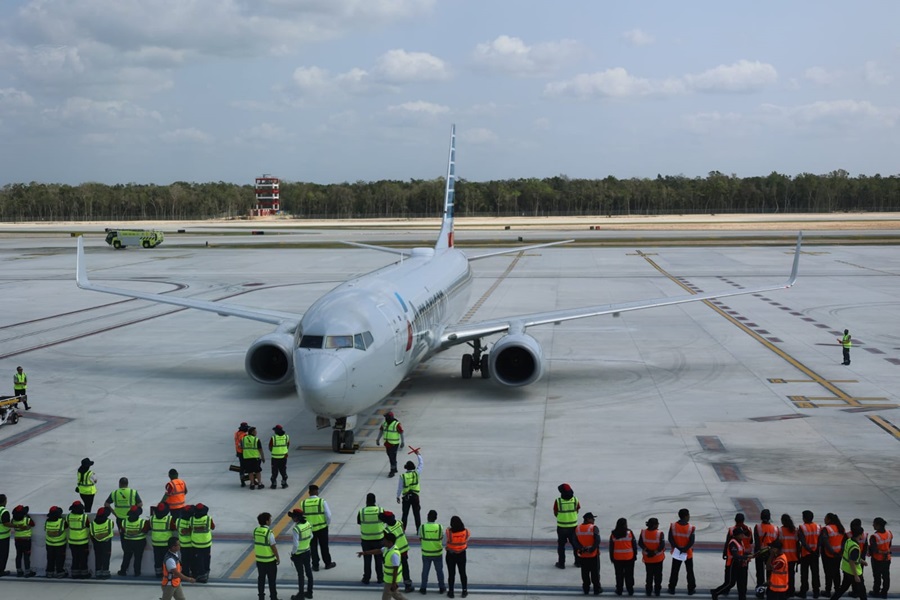 Aeropuerto de Tulum, entre las 10 terminales áreas con más pasajeros internacionales