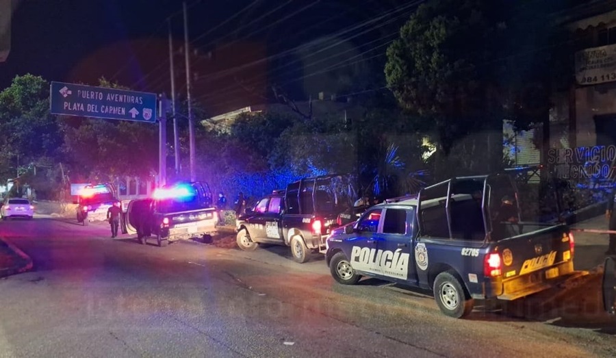 EMBOLSADO Y ENCINTADO: Abandonan cuerpo en la entrada de Puerto Aventuras