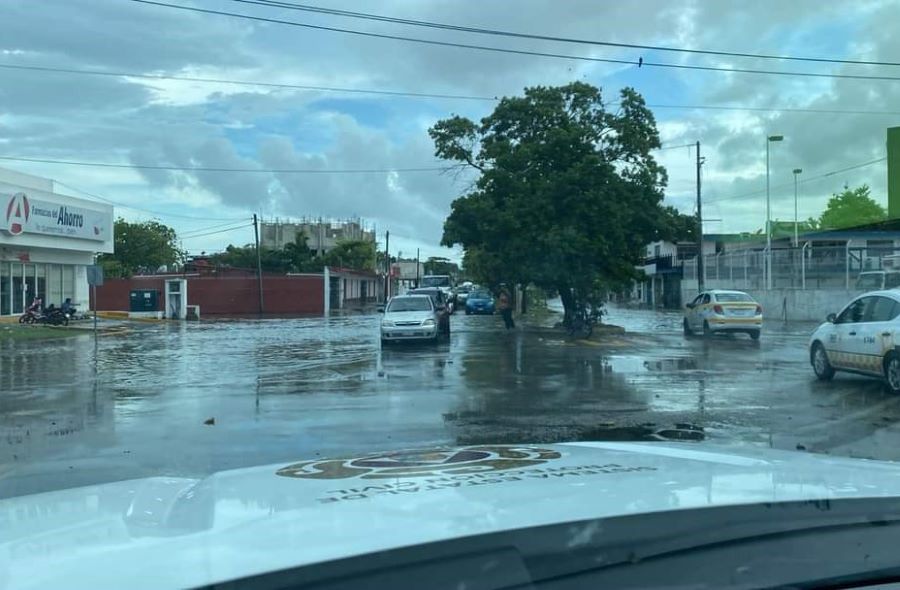 más inundaciones por lluvias en Chetumal