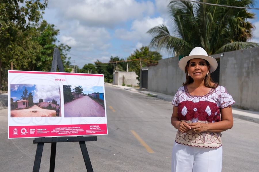 Realizan segunda etapa de pavimentación en la colonia “Ampliación Nueva Generación”