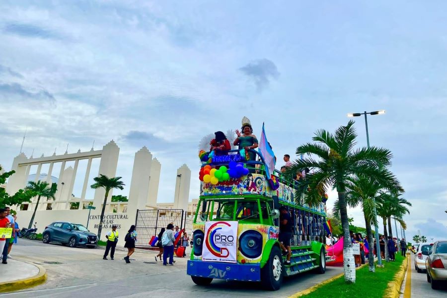 Marcha del orgullo en Chetumal