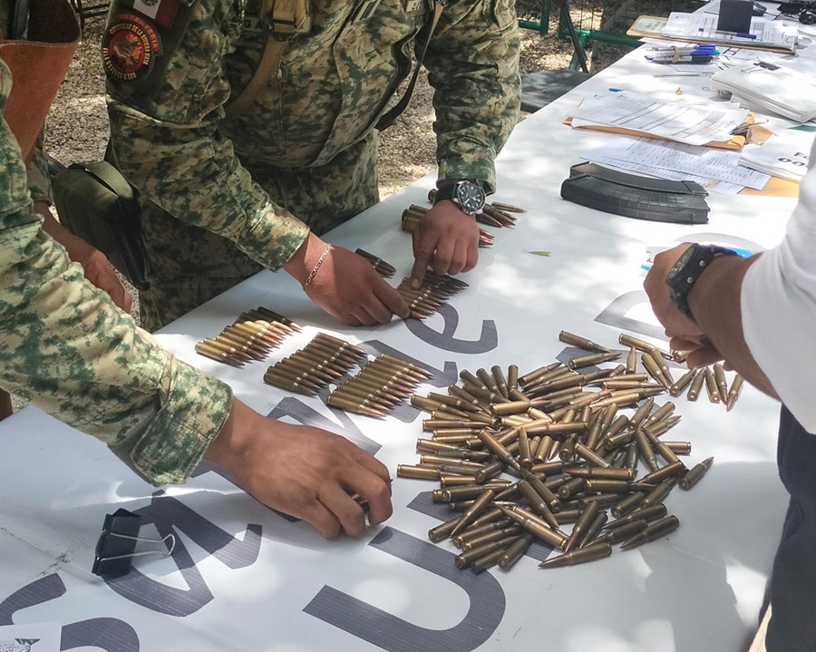 Cambio de armas por dinero en Cancún