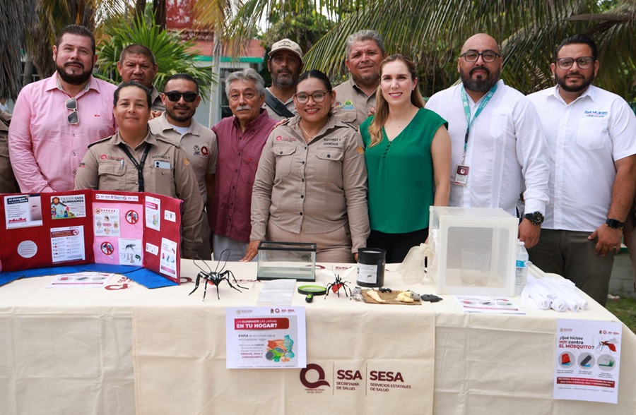 Dan banderazo de la 2da. Jornada Nacional de Lucha Contra el Dengue