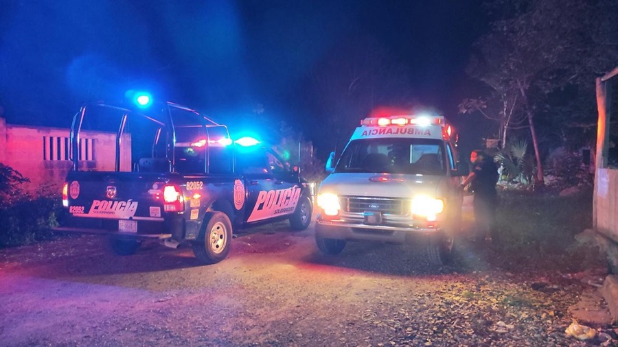 Asesinan a taxista en la colonia Bellavista de Playa del Carmen