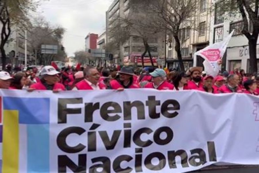 protesta ine sobrerrepresentación frente